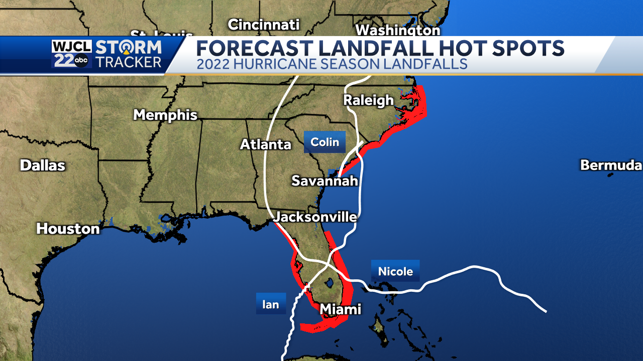 Savannah: 2023 Atlantic Hurricane Season Long Range Forecast