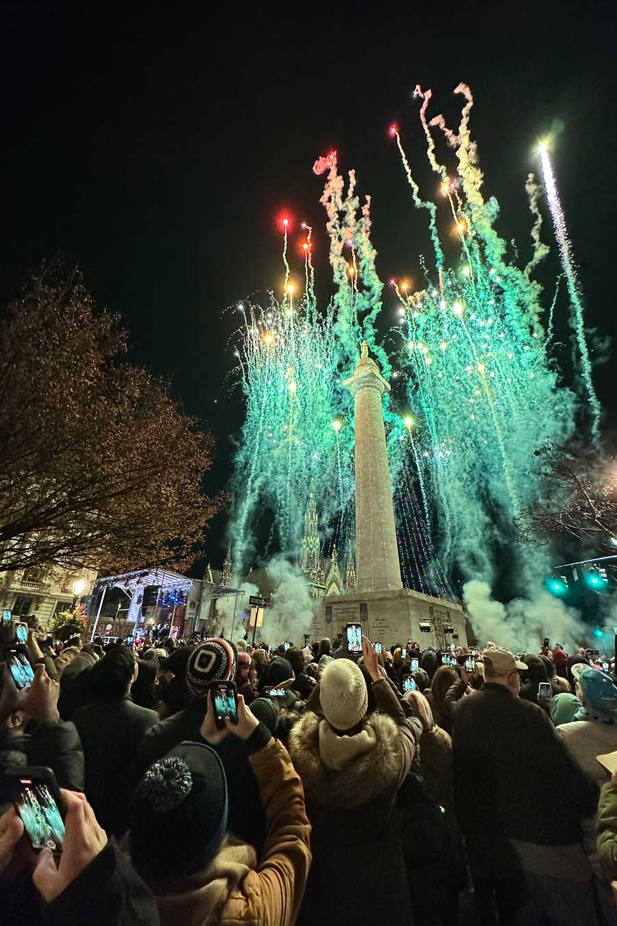 See the 2022 Washington Monument lighting in Baltimore