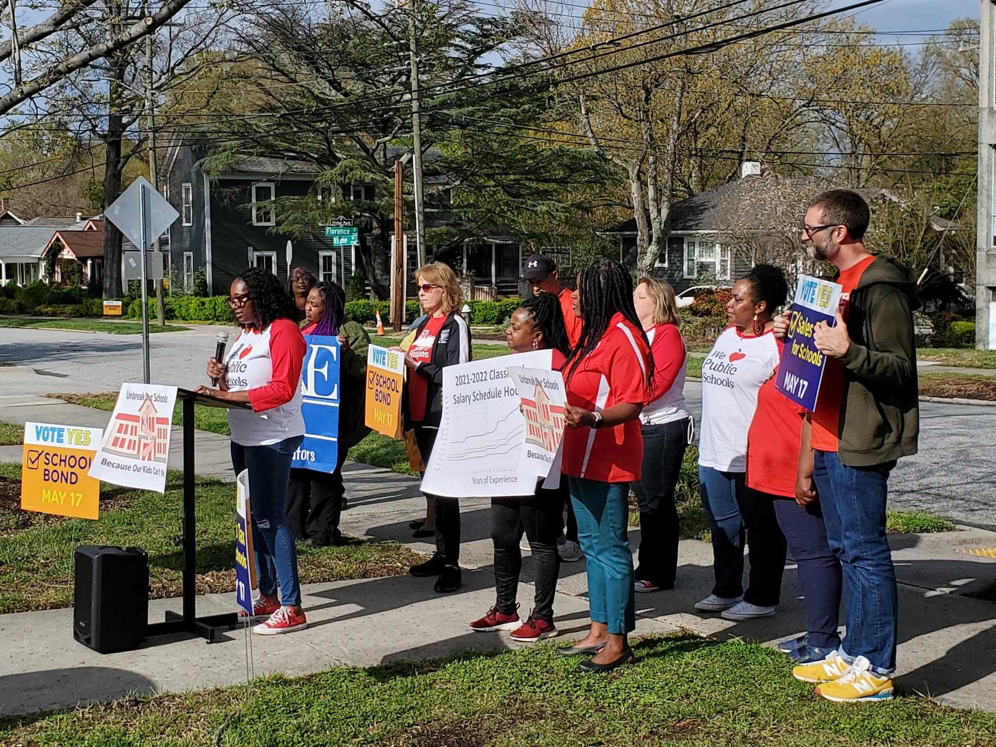 Guilford County Association Of Educators Rally For Increase In Pay ...