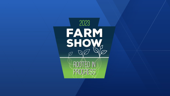 The logo for the 2023 Pennsylvania Farm Show.