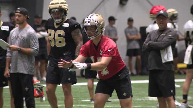 Saints rookie QB Jake Haener suspended for violating substance policy