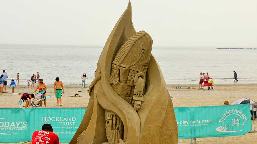Sand Art Festival turns ghoulish