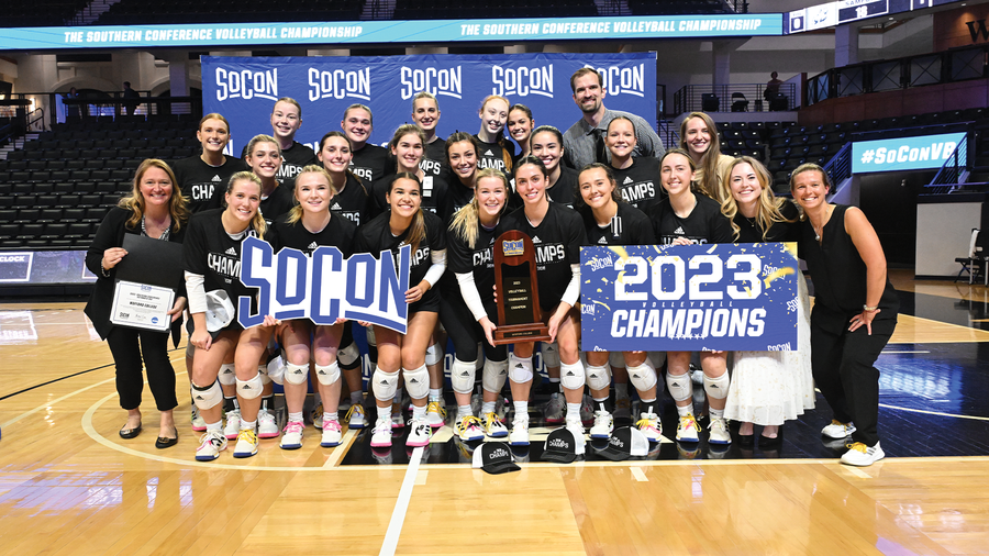 Wofford Volleyball Claims 2023 SoCon Tournament Championship