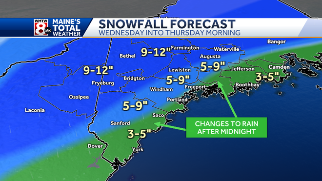 A messy mix of snow, ice, and rain arrives tonight
