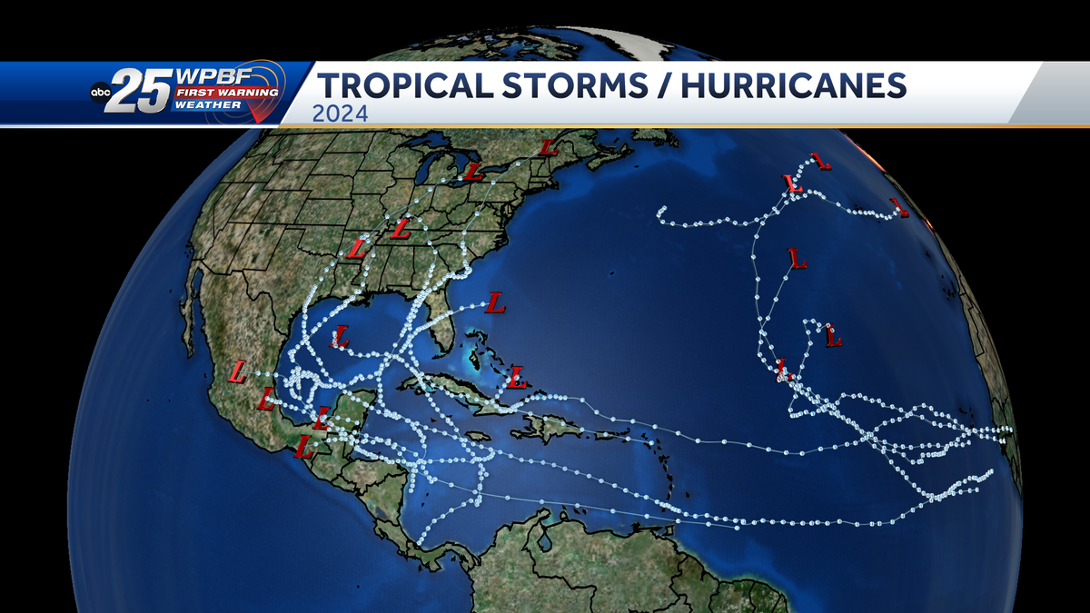 2024 Atlantic Hurricane Season Ends with 18 Storms