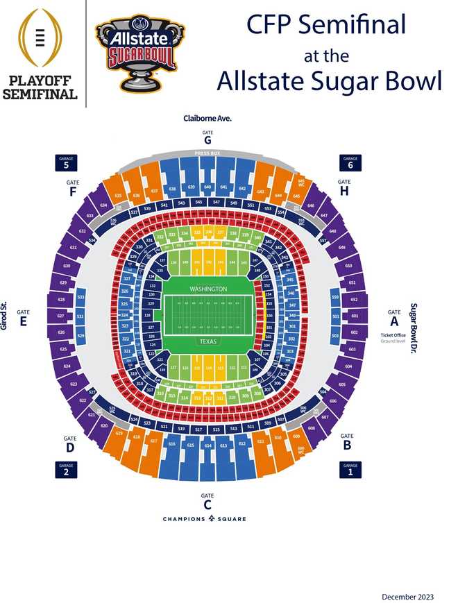 New Orleans Allstate Sugar Bowl information