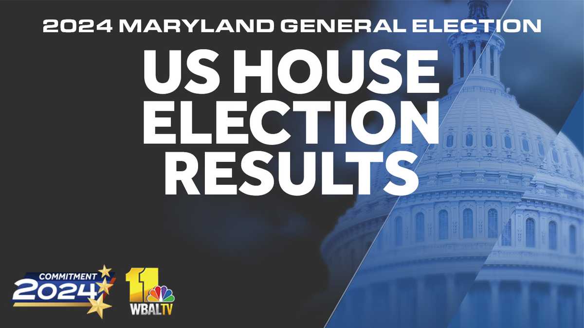 US House election results: 2024 Maryland general election