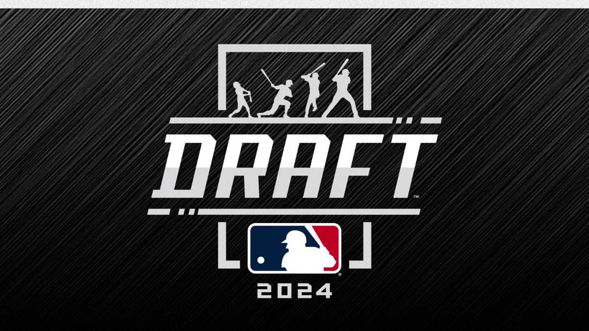 The 2024 MLB draft is underway