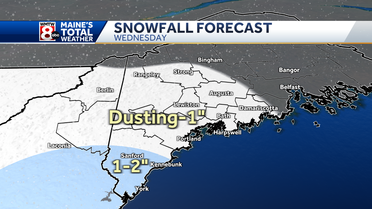 Snow Brushes Not Shovels May Be Needed Wednesday   2024 Winter Snow Map 65b05b9abd29d 