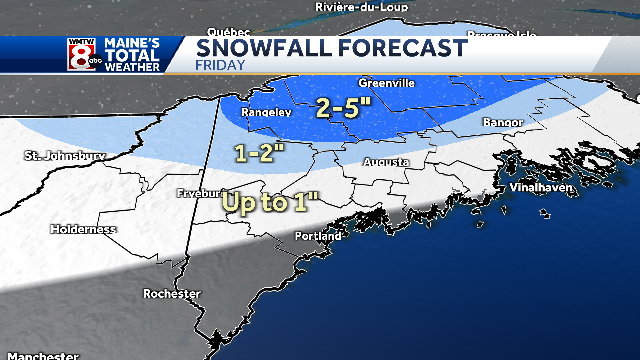 More wintry weather in Maine to impact Friday - Vimarsana News