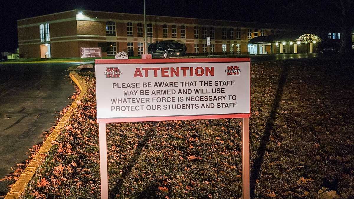 New sign outside New Richmond School District buildings causing stir on
