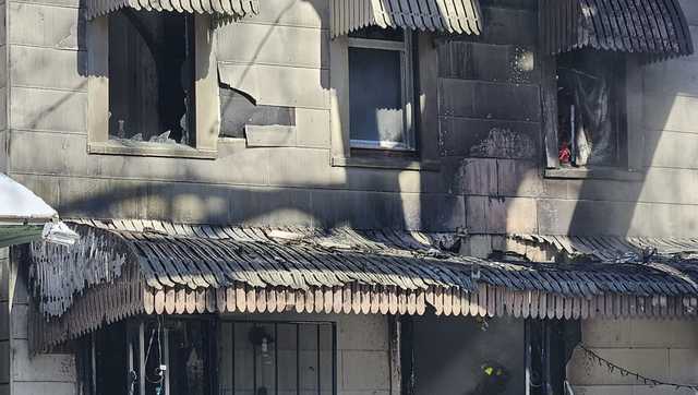 KCFD rescues dog from house fire that displaced 7 people Tuesday - Vimarsana News