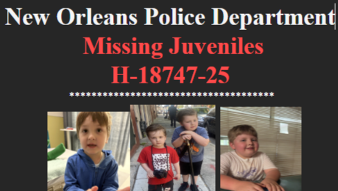 Two young brothers missing from New Orleans