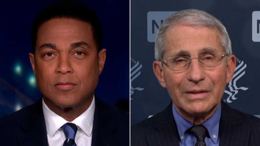 Dr. Anthony Fauci talks with Don Lemon about how many people need to be vaccinated against the coronavirus before society can "get back to normal."