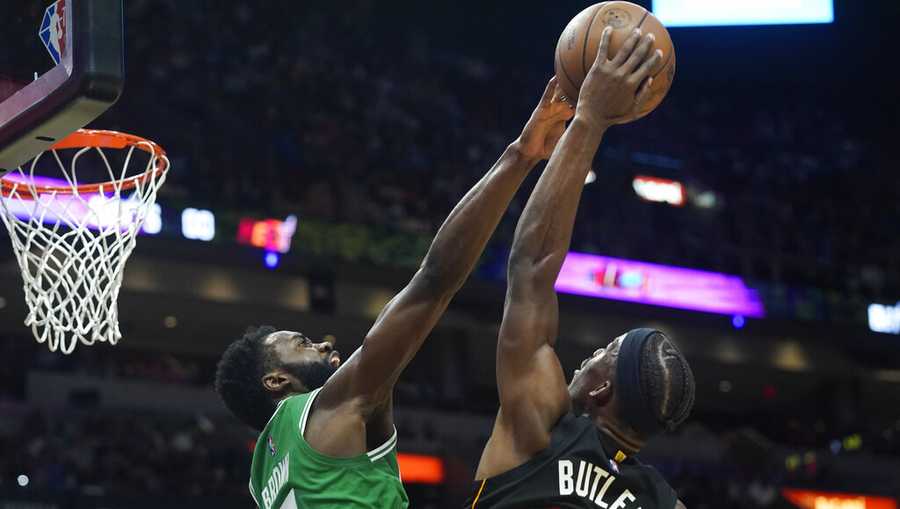 Celtics Crank Up Defense Again Roll Past Miami Heat