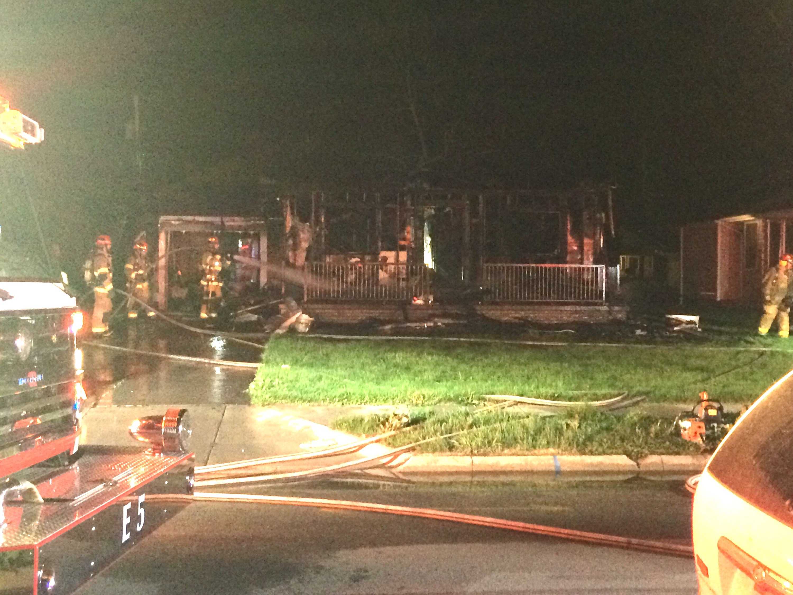 Fire Destroys Home Overnight, Leaves Family Displaced