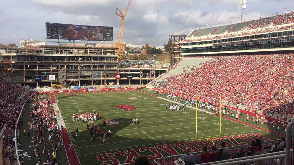 Arkansas on pace for drop in home attendance