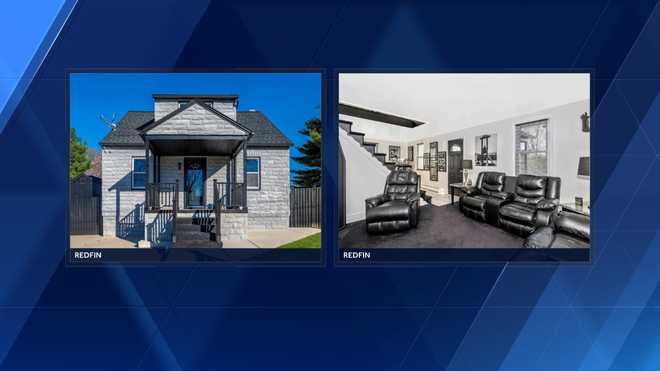 Photos: Raiders tribute house that borders on macabre for sale