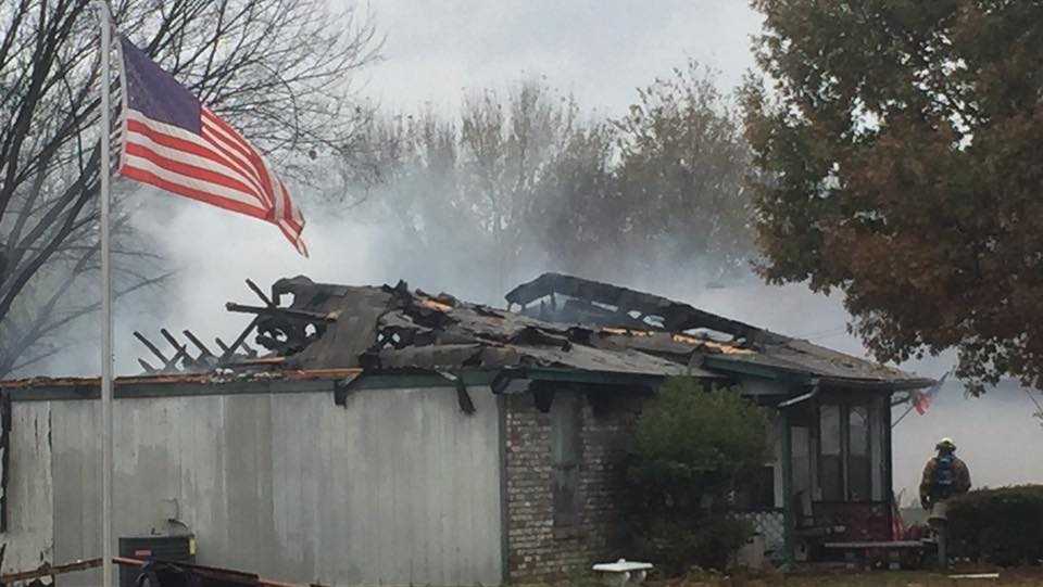 Woman Escapes House Fire In Greenwood