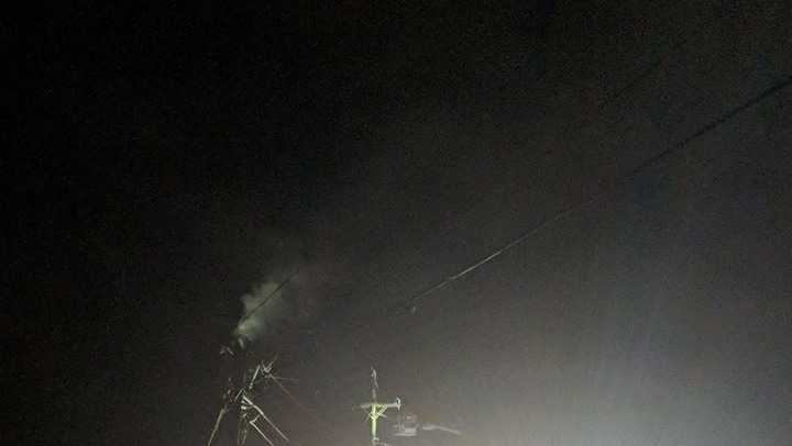 Car slams into utility pole; knocks out power for hundreds in Greensboro