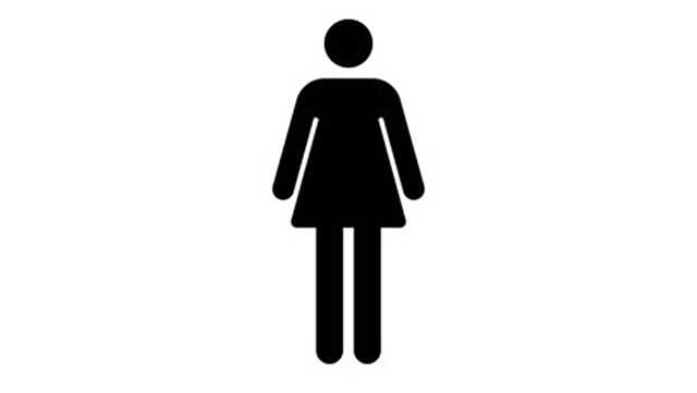 Women's room, bathroom, women, woman