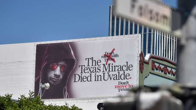 California billboards warn against moving to Texas by invoking mass shooting - Vimarsana News