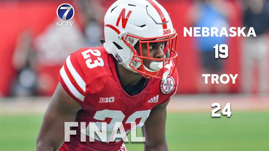 Nebraska falls to Troy to start season 0-2