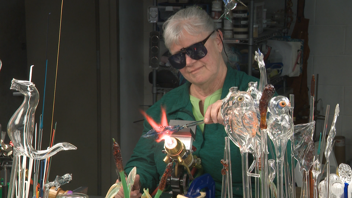 Wednesday, April 8: The beautiful and delicate art of glassblowing