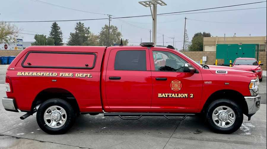 bakersfield fire department truck