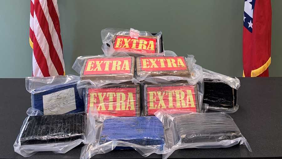 officers found and seized 25 pounds of cocaine in a vehicle.