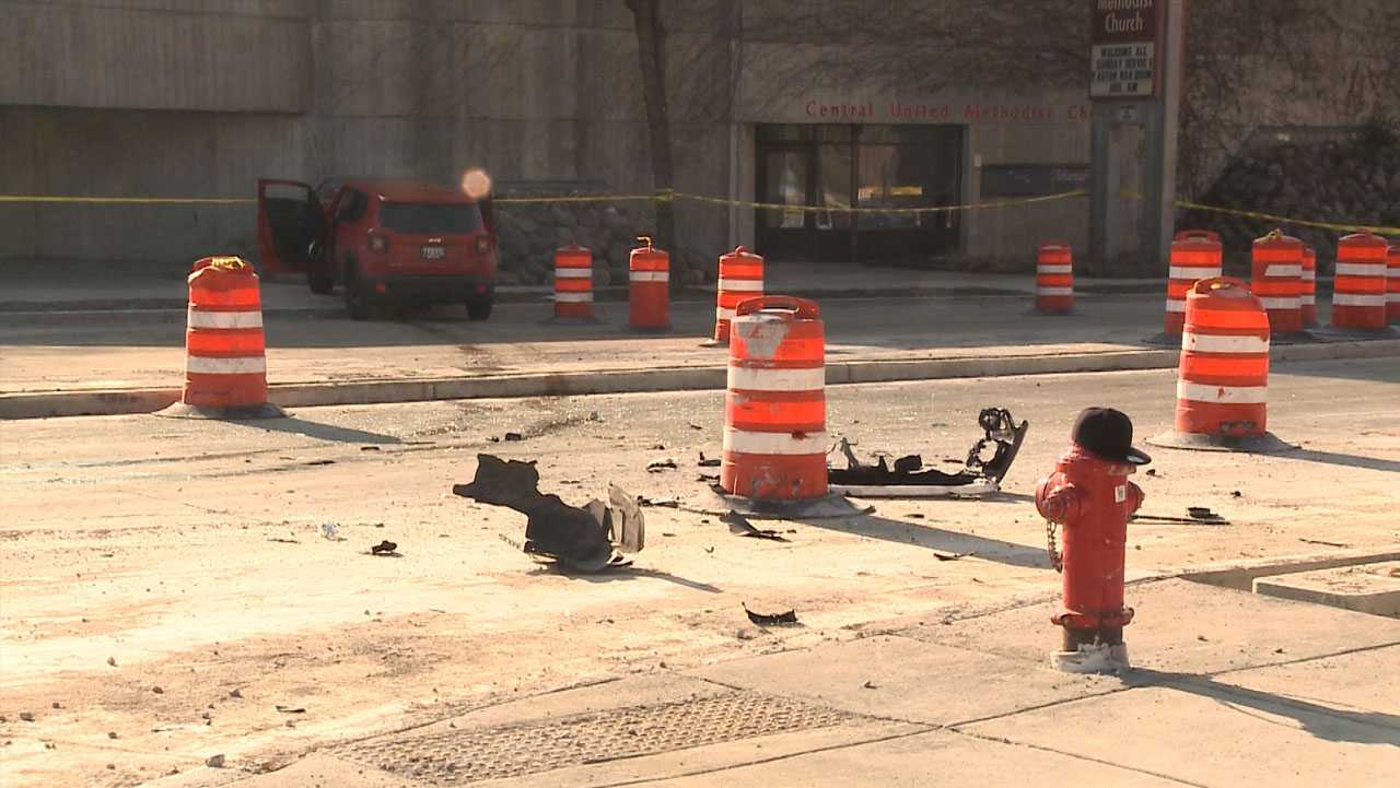 Driver Runs Off After Pedestrian Hit In Crash