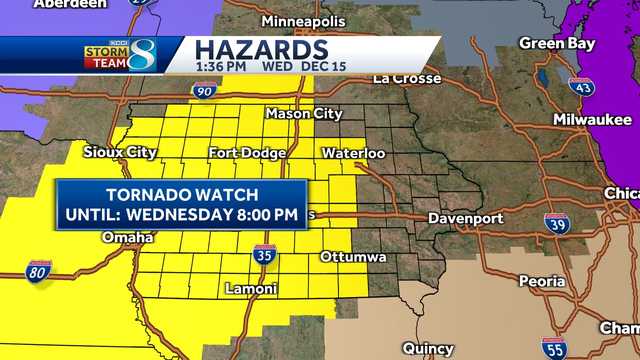 Iowa timing for dangerous winds, possible tornadoes - Vimarsana News