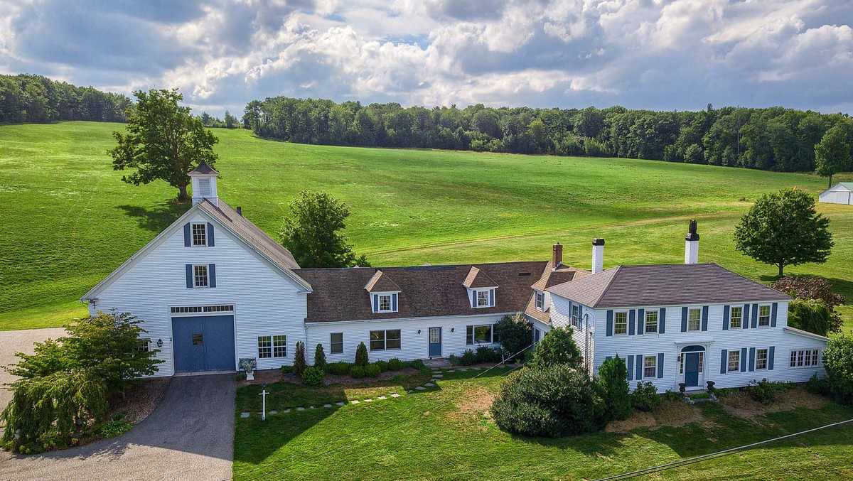 Cambridge Grant Farm on market in Ashburnham for 1.25M