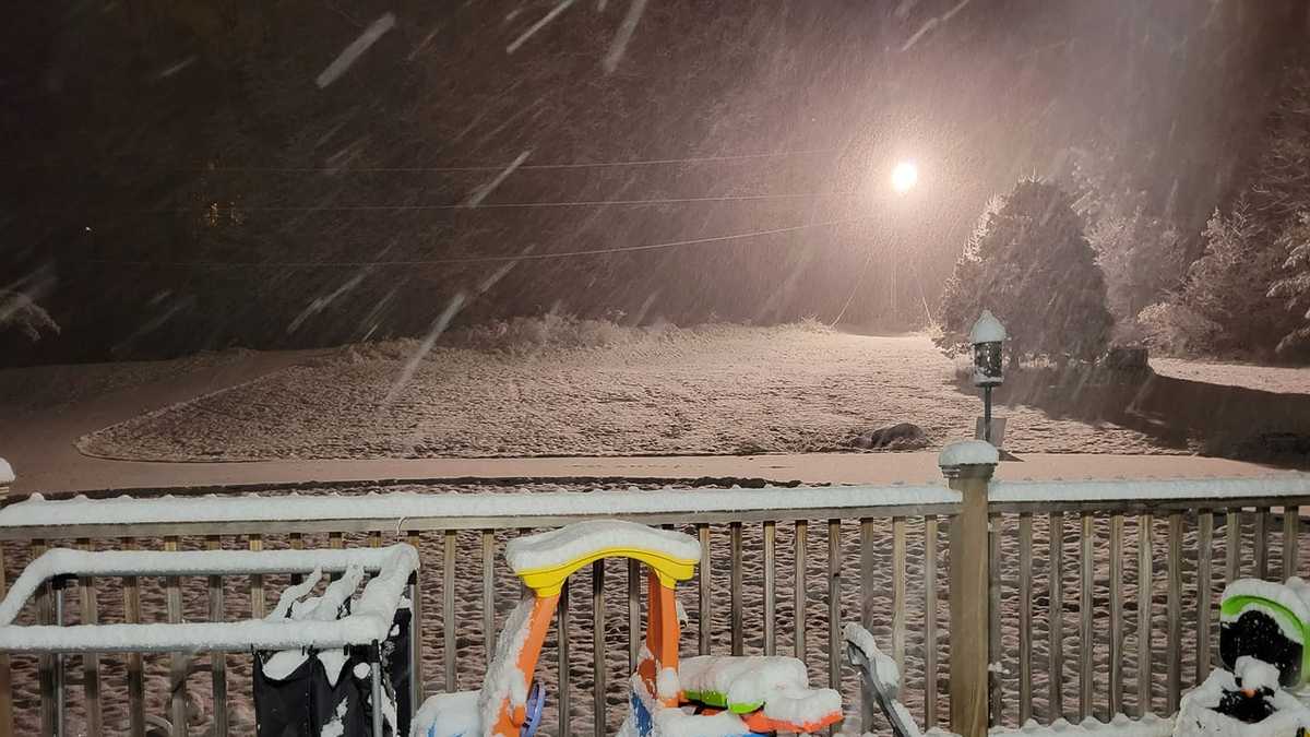 South Carolina Snow pictures