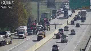 UPDATE: CRASH CLEARED on westbound Route 283 in Lancaster County