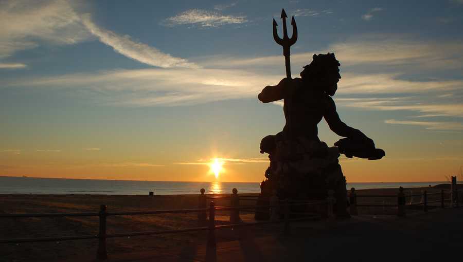 King Neptune statue at Virginia Beach