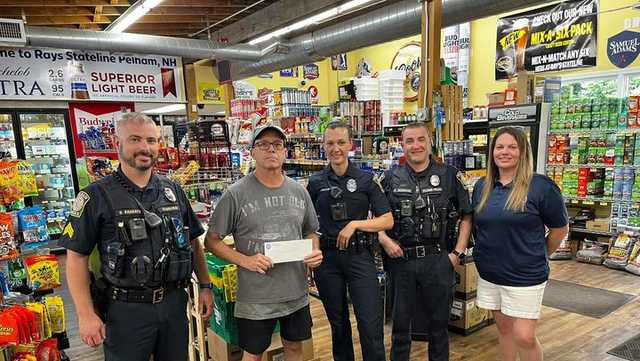 Police make donation after tip jar for cancer fundraiser stolen from Pelham, New Hampshire, store - Vimarsana News
