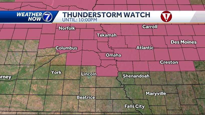 Omaha forecast: Severe thunderstorms with damaging wind possible