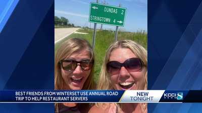 Iowa best friends' road trip provides restaurant servers with generous tips - Vimarsana News