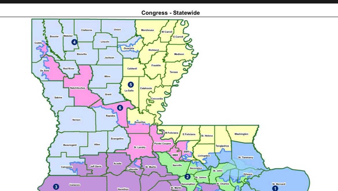 Second Black majority district created for congressional seats