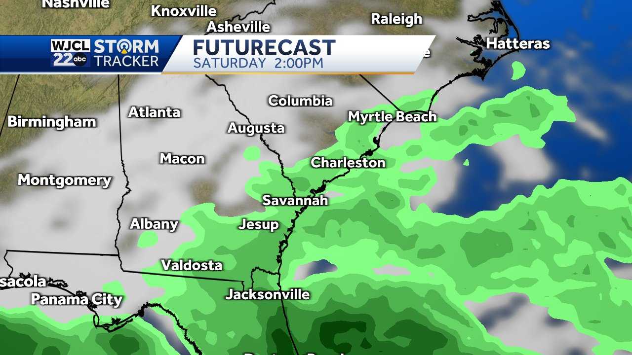 Savannah: Tracking the tropics & rain chances - WJCL