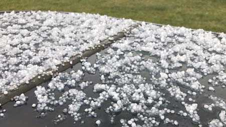 Spring Hail Photos: Cincinnati sees hail on first day of spring