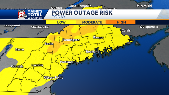 Impact Weather: Gusty winds Monday may lead to power outages