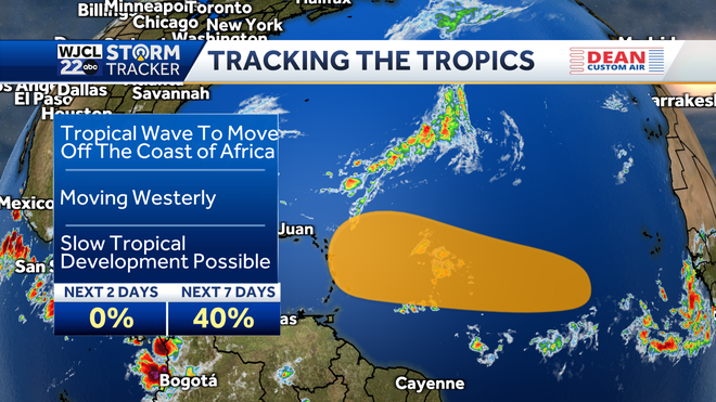 Tracking possible development in the Atlantic