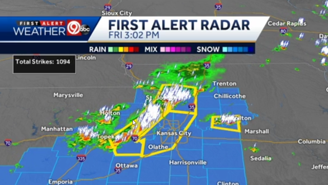 KANSAS CITY WEATHER: Thunderstorms with damaging hail marching toward metro area - Vimarsana News