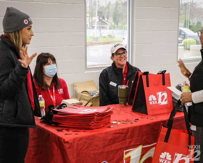 WXII 12, Red Cross Community Blood Drive