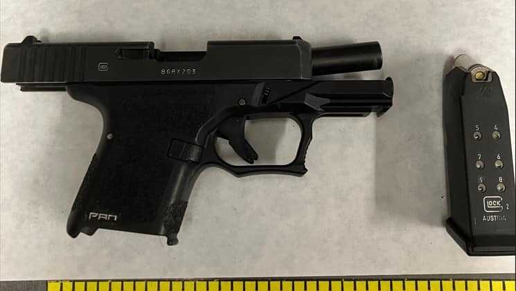 Firearm seized by Greenfield police