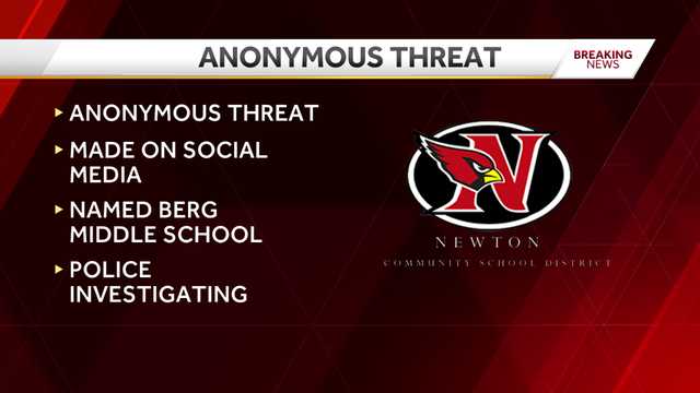 Police confirm anonymous threat made toward Iowa school - Vimarsana News