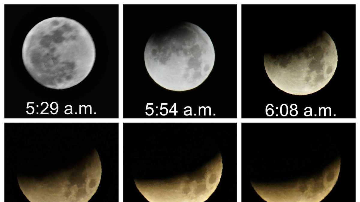 16 Photos of the Super Blue Blood Moon in case you missed it this morning
