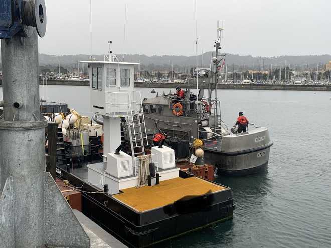 Strong winds leads to Coast Guard rescue of small ship